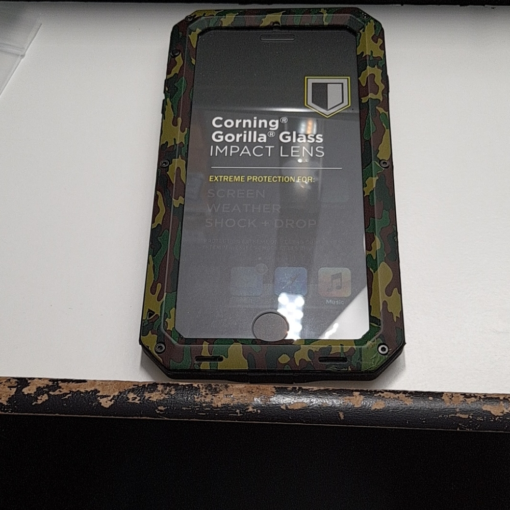 case gorilla for iphone 7/8 plus 5.5" black-camo
